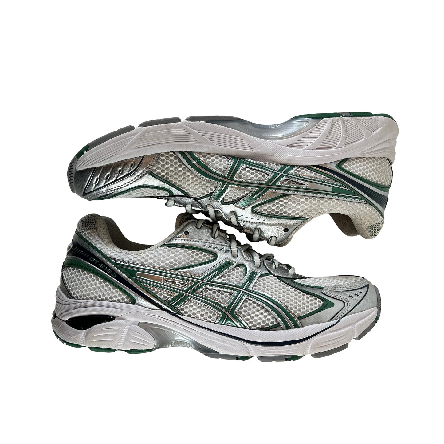 1203A275 103 ASICS GT-2160 White Shamrock Green [USED] - 9.5 M (Used)