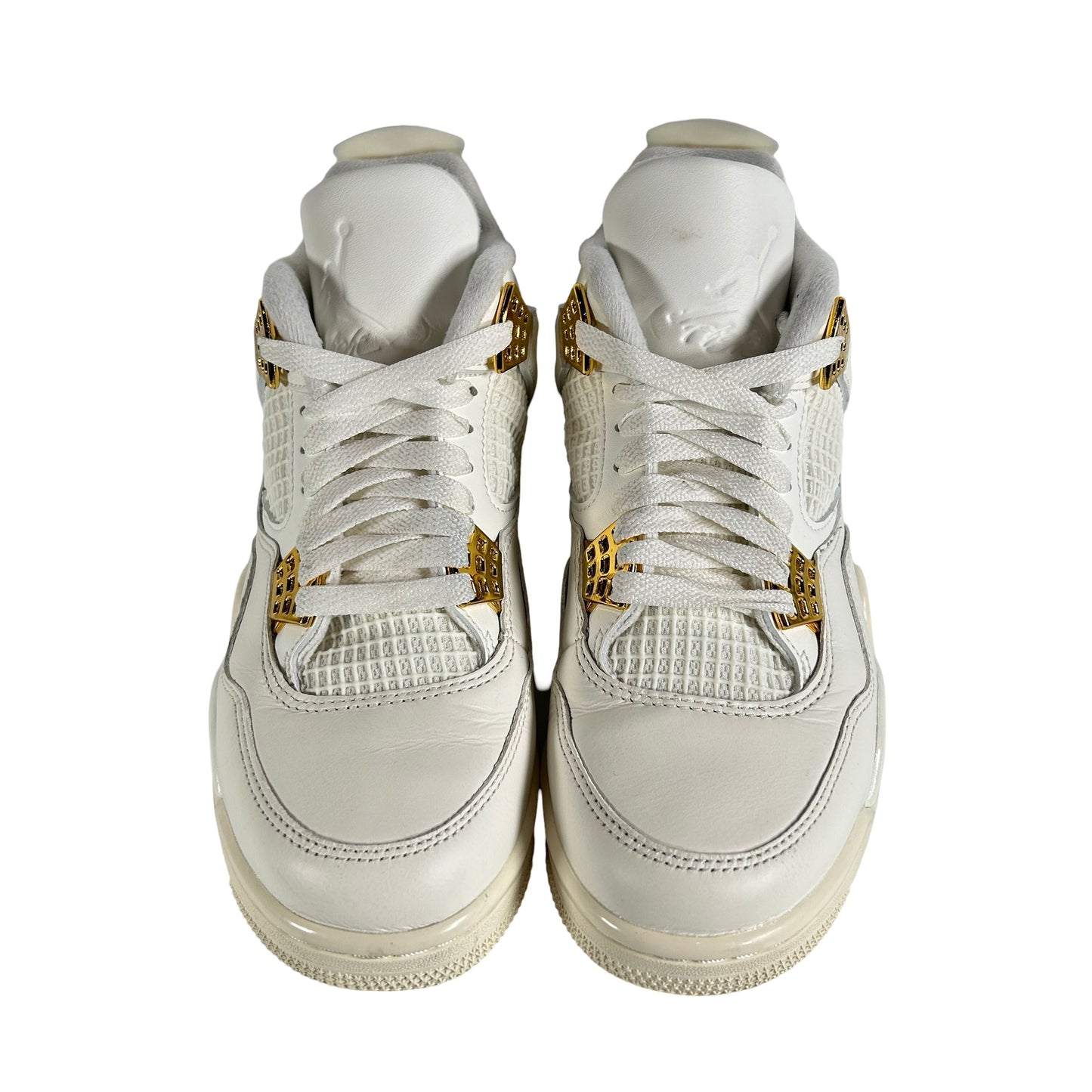 AQ9129 170 Jordan 4 Retro Metallic Gold (W) [USED] - 7 W (Used)