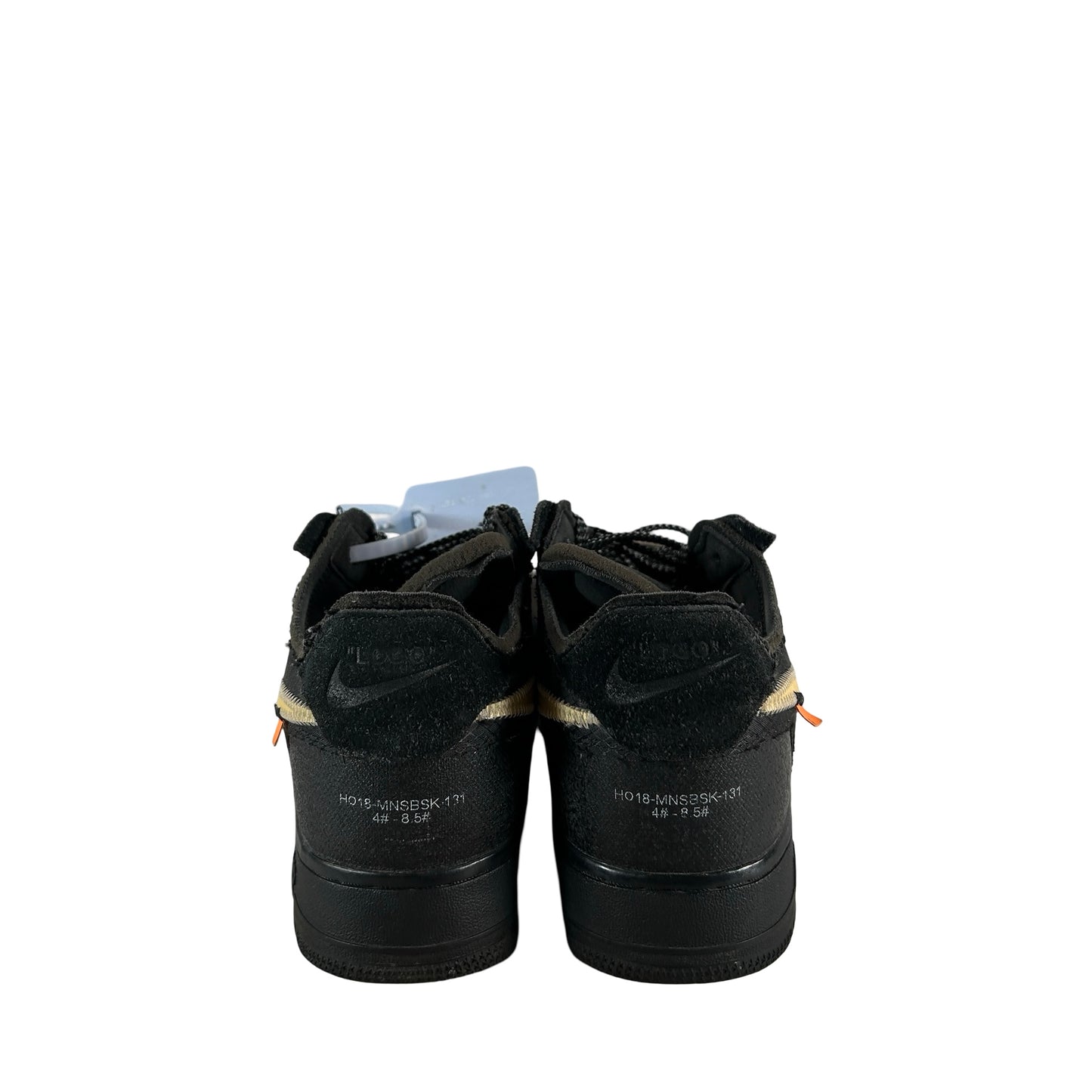 AO4606 001 Nike Air Force 1 Low Off-White Black White [USED] - 8 M (Used)