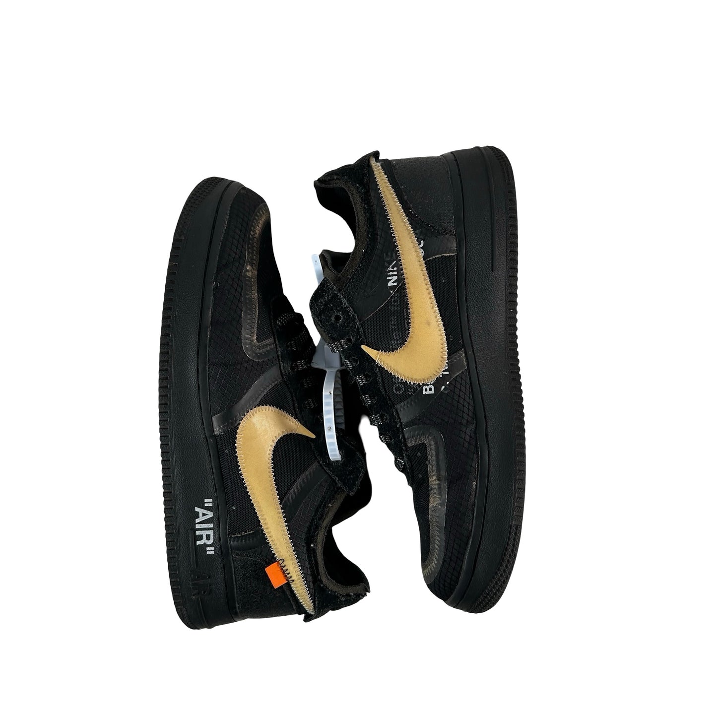 AO4606 001 Nike Air Force 1 Low Off-White Black White [USED] - 8 M (Used)
