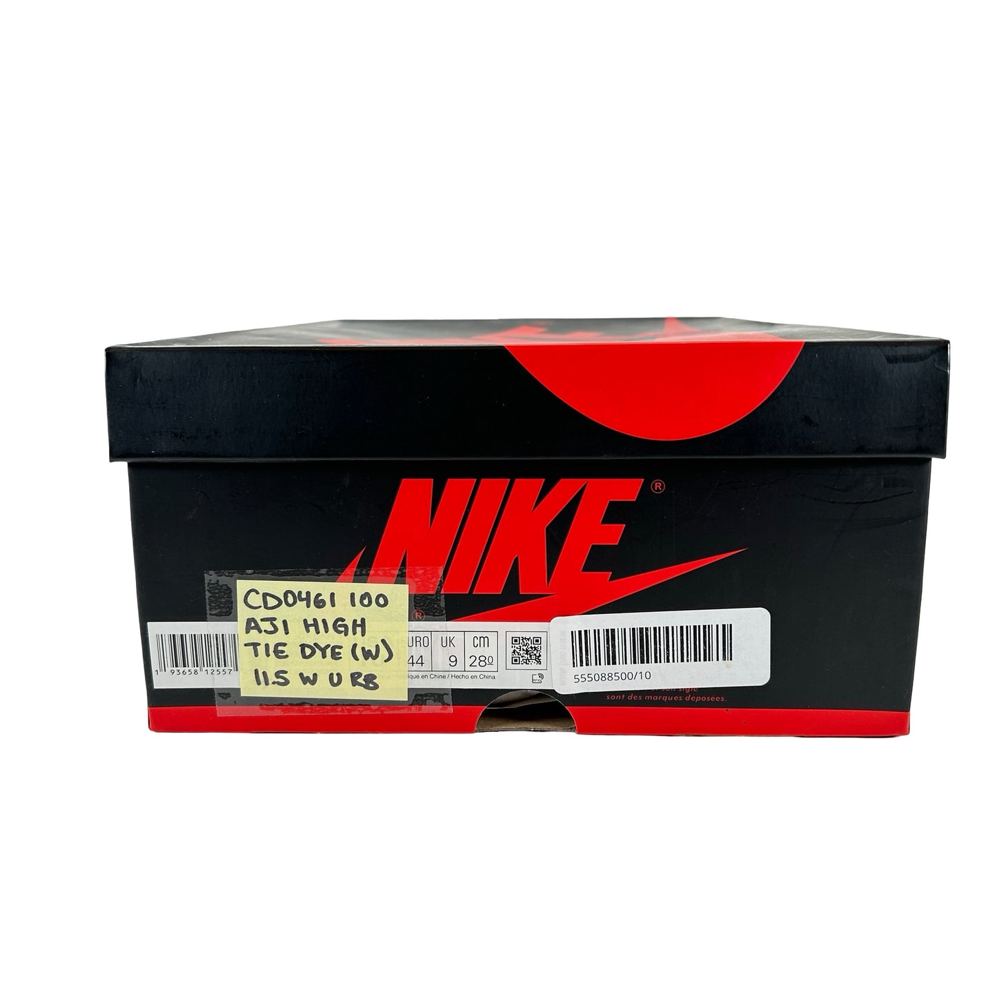 CD0461 100 Jordan 1 Retro High Tie Dye (Women's) [USED] - 11.5 W (Used) (Replace Box)