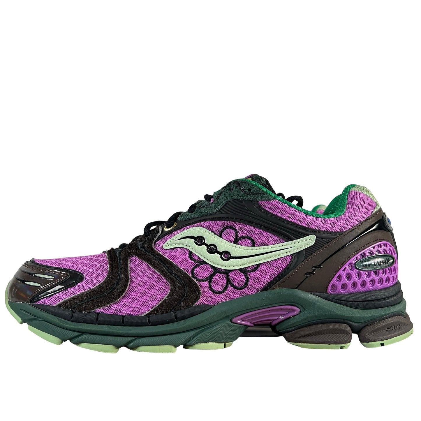 S70966 3 Saucony ProGrid Triumph 4 Jae Tips Flowers Grow Uptown Perilla [USED] - 11.5 M (Used)