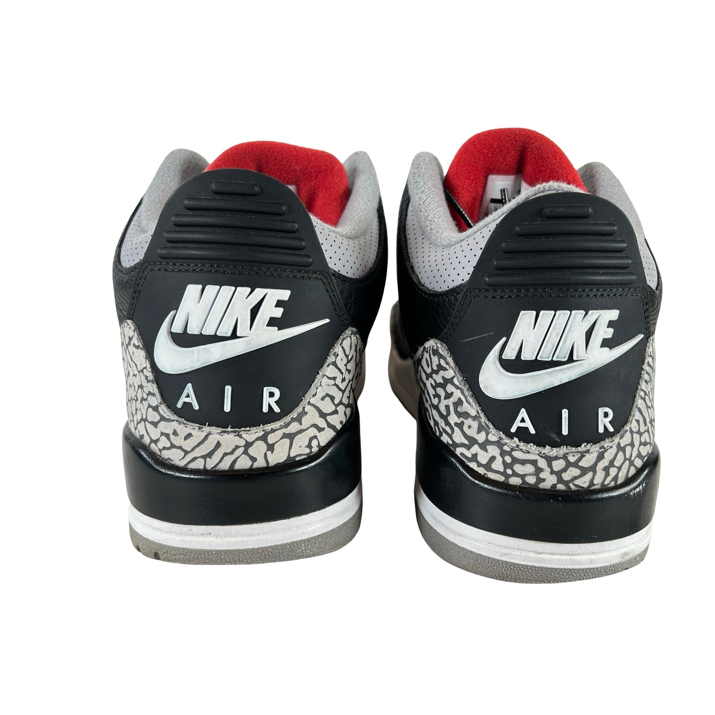 854262 001 Jordan 3 Retro Black Cement (2018) [USED] - 9.5 M (Used8)