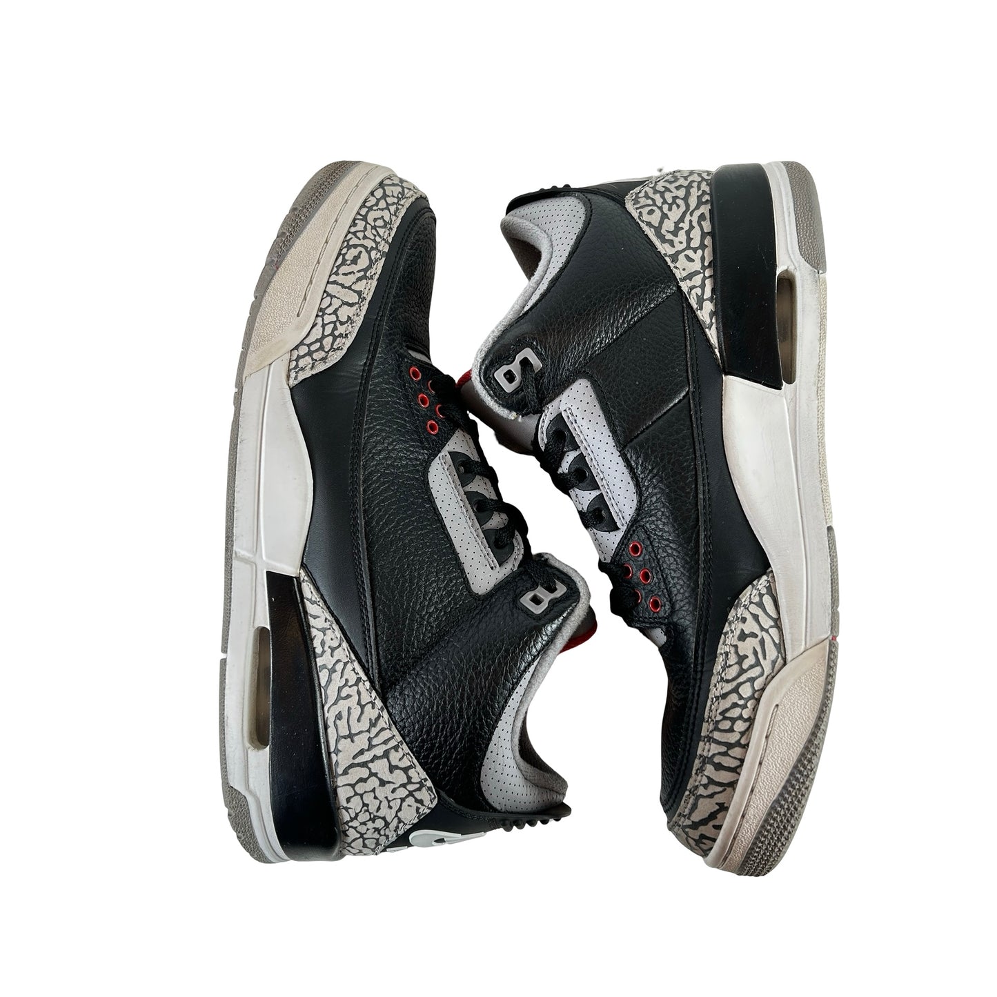 854262 001 Jordan 3 Retro Black Cement (2018) [USED] - 9.5 M (Used8)