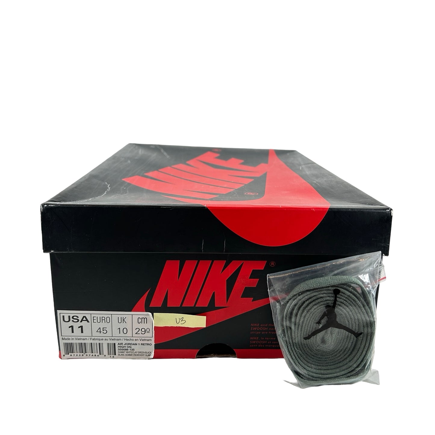 555088 135 Jordan 1 Clay Green [USED] - 11 M (Used3)