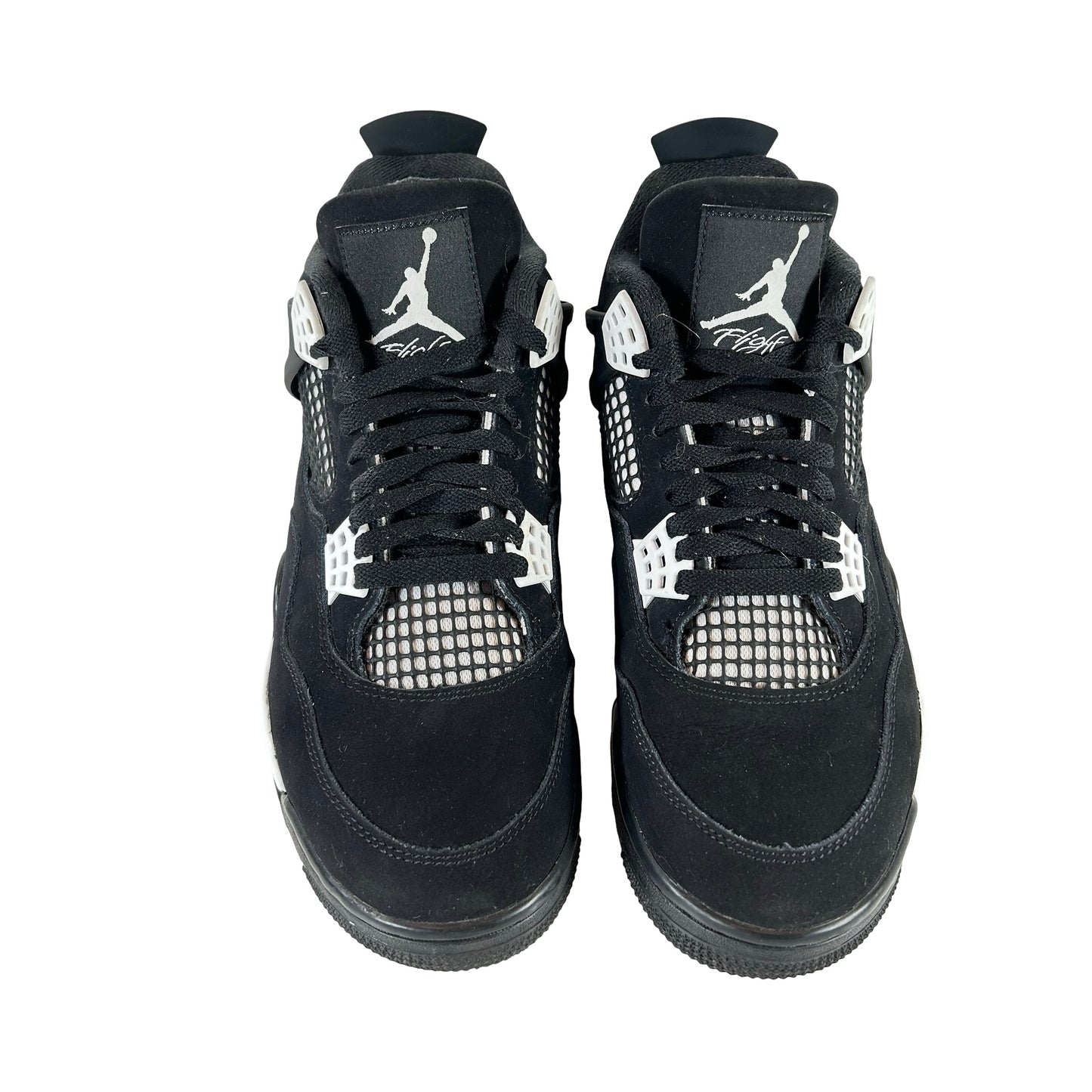 FQ8138 001  Jordan 4 Retro White Thunder [USED] - 9.5 M (Used7)