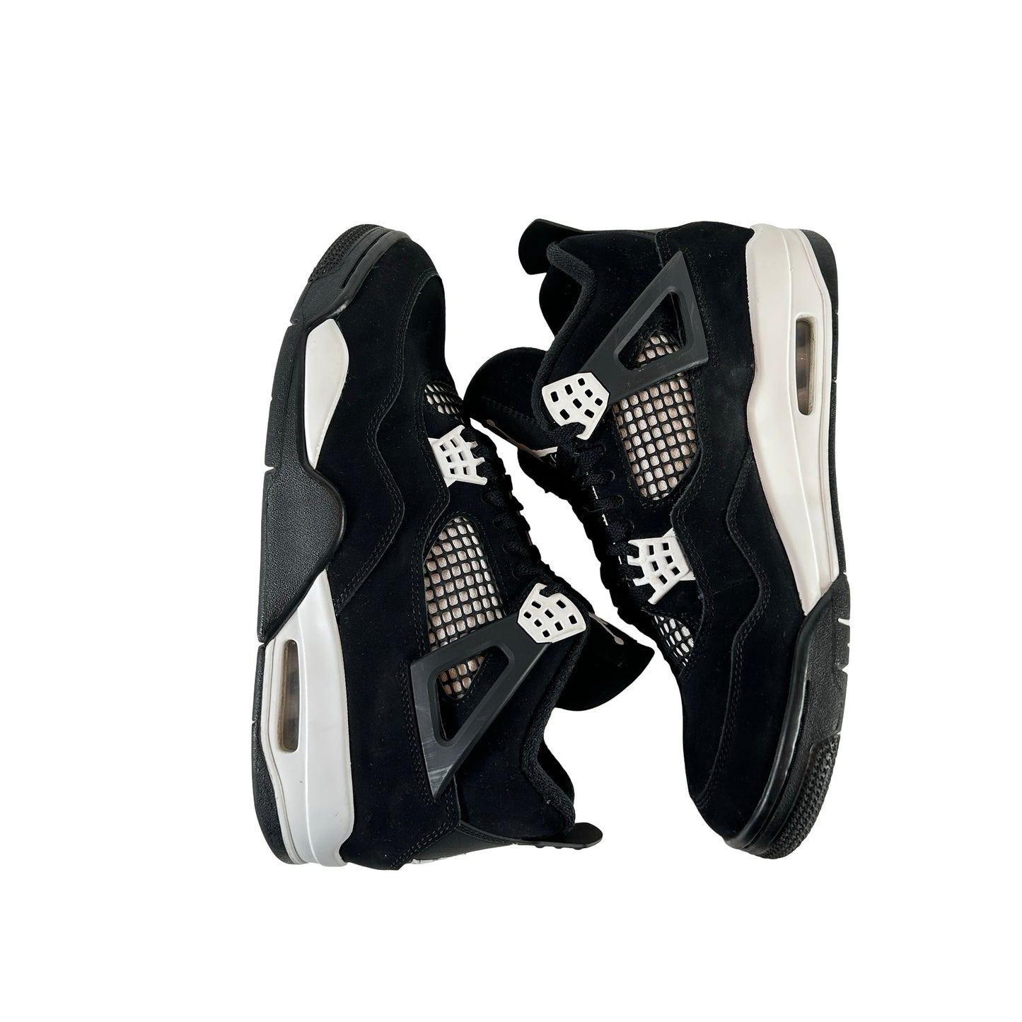FQ8138 001  Jordan 4 Retro White Thunder [USED] - 9.5 M (Used7)