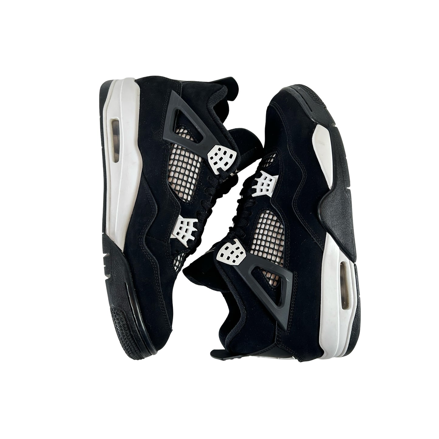 FQ8138 001  Jordan 4 Retro White Thunder [USED] - 9.5 M (Used7)