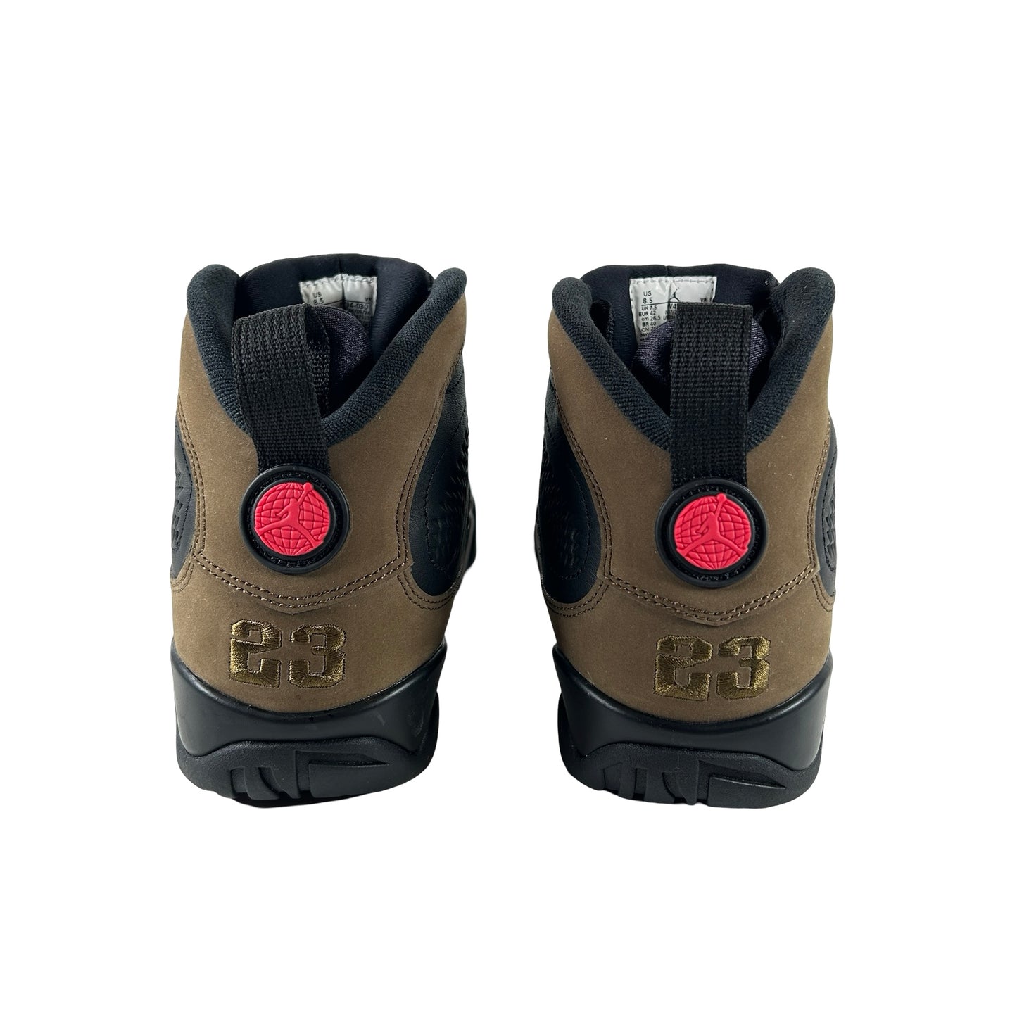 HV4794 030 Air Jordan 9 Retro Olive (2024) [USED] - 8.5 M (Used6)