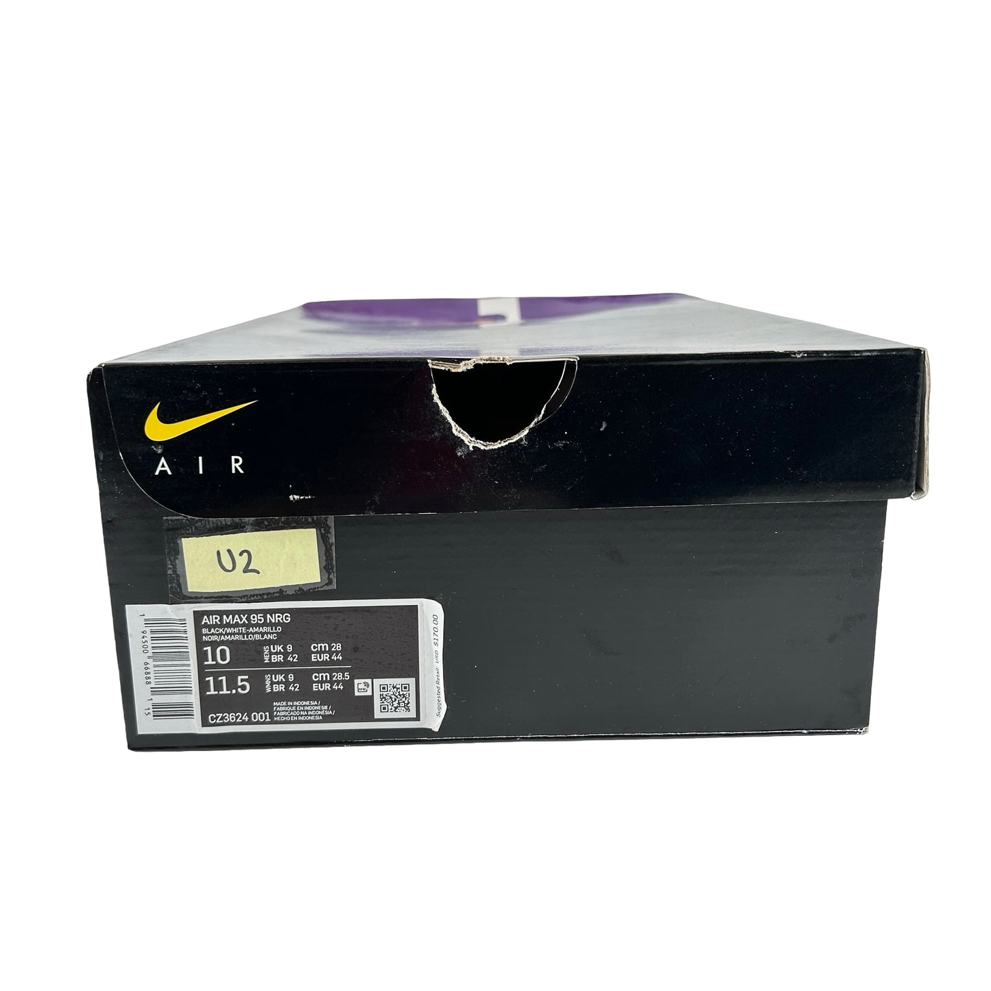 CZ3624 001 Nike Air Max 95 NRG LeBron Lakers [USED] - 10 M (Used2)