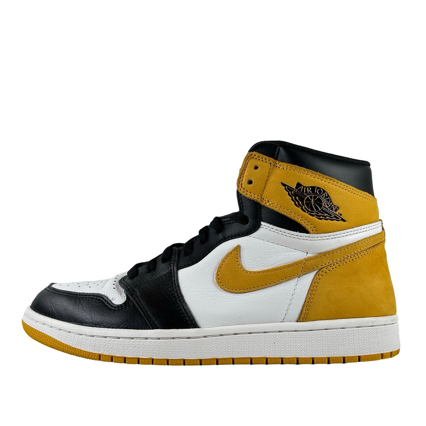 555088 109 Jordan 1 Retro High Yellow Ochre [USED] - 11 M (Used)