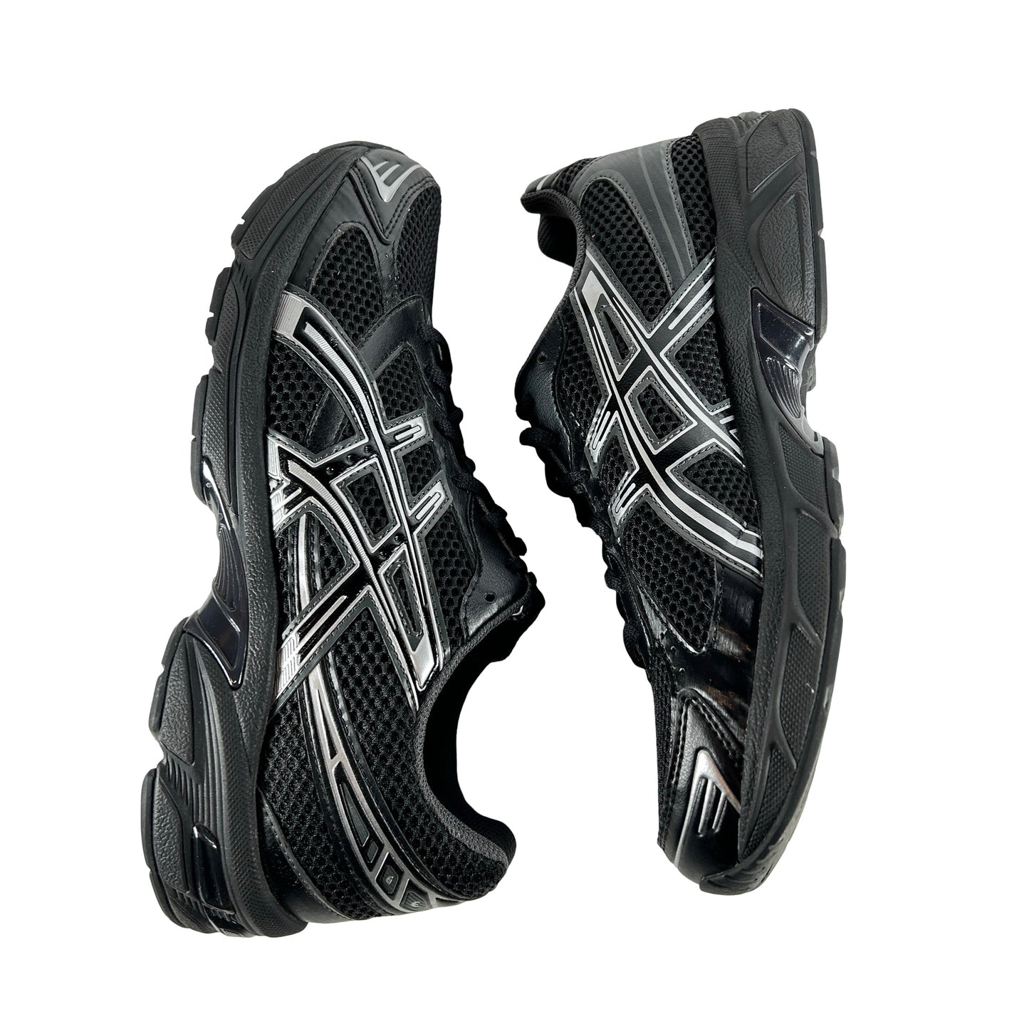 1201A906 001 ASICS Gel-1130 Black Pure Silver [USED] - 9.5 M (Used)