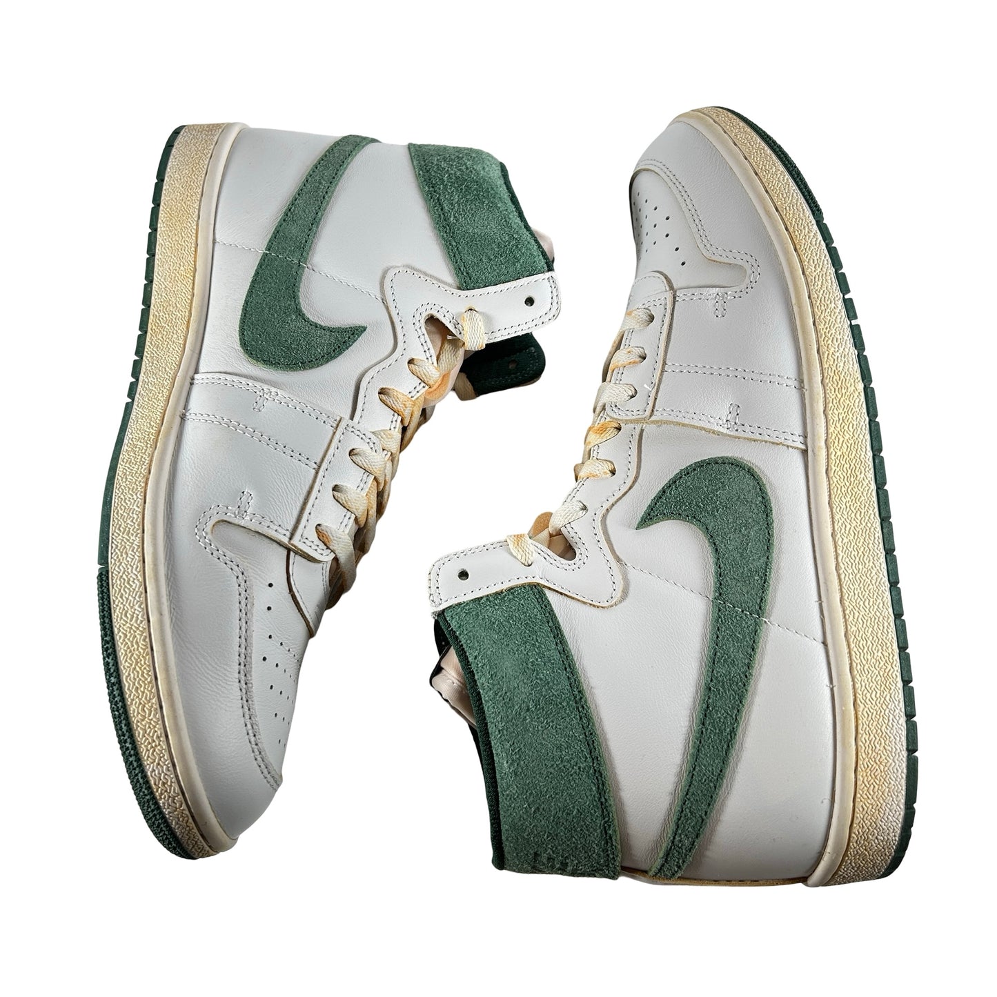 FQ2942 100 Nike Jordan Air Ship PE SP A Ma Maniére Green Stone [USED] - 13 M (Used)