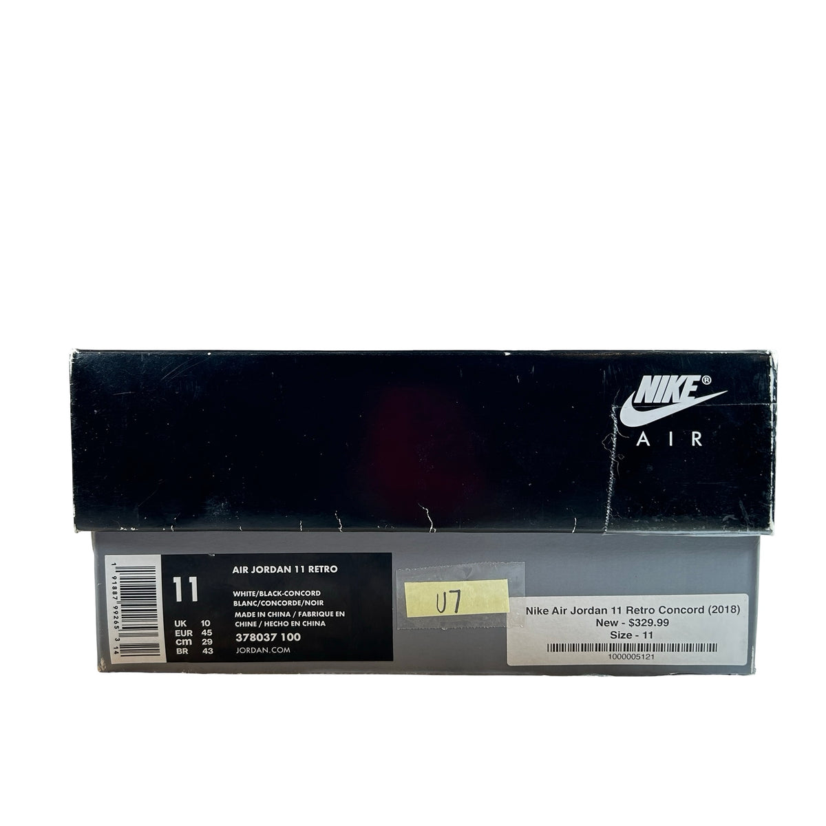 378037 100 Jordan 11 Concord [USED] - 11 M (Used7)