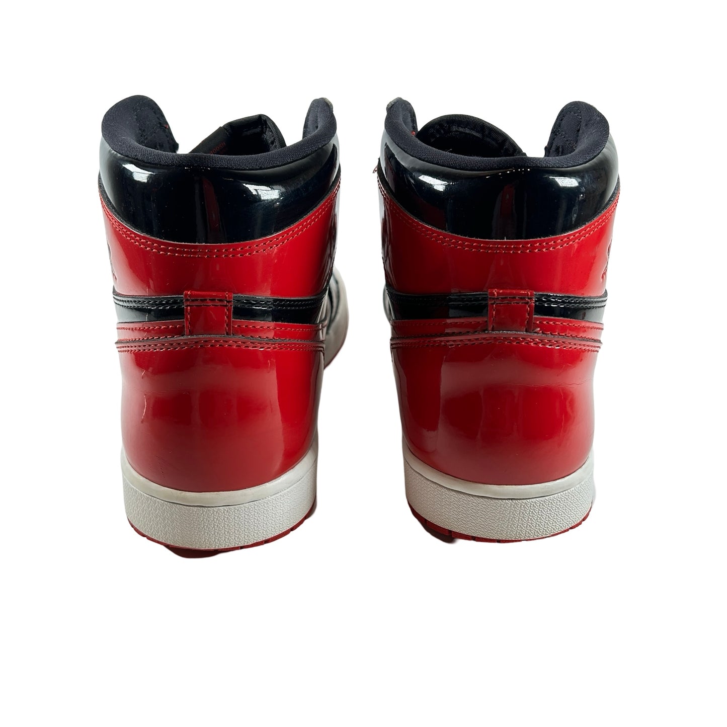 555088 063 Jordan 1 Retro High OG Patent Bred [USED] - 12 M (Used3)