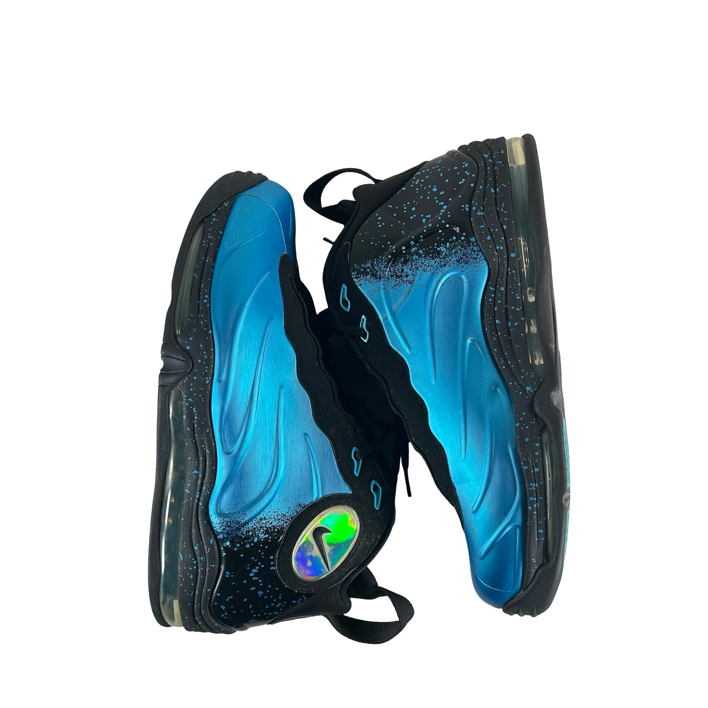 472498 400 Nike Total Air Foamposite Max Current Blue [USED] - 12 M (Used) (No Box)