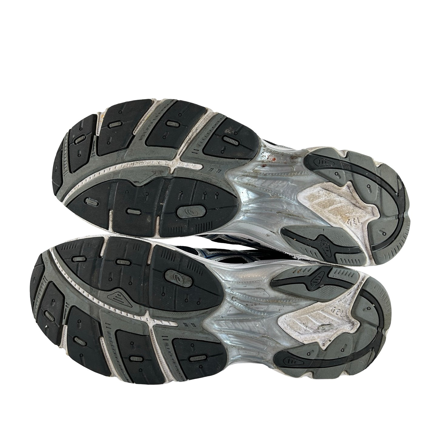 1203A320 004 ASICS GT-2160 Black Pure Silver Bright Blue [USED] - 11 M (Used2)