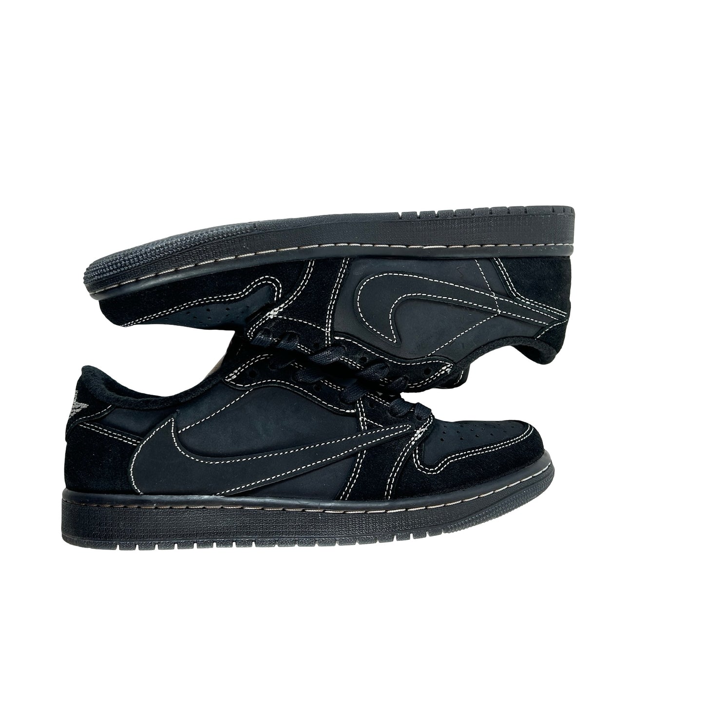 DM7866 001 Jordan 1 Retro Low OG Travis Scott Black Phantom [USED] - 8 M (Used5)
