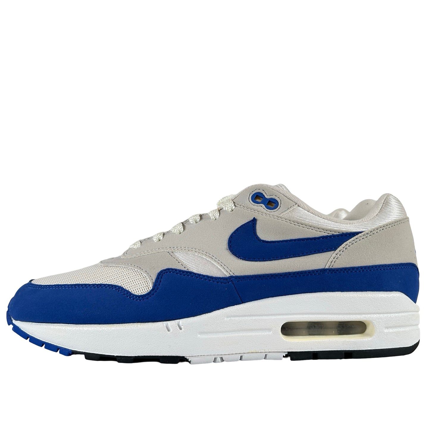 908375 102 Nike Air Max 1 Anniversary Royal (2017 Restock) [CONDITIONAL] - 9 M (Yellowing)