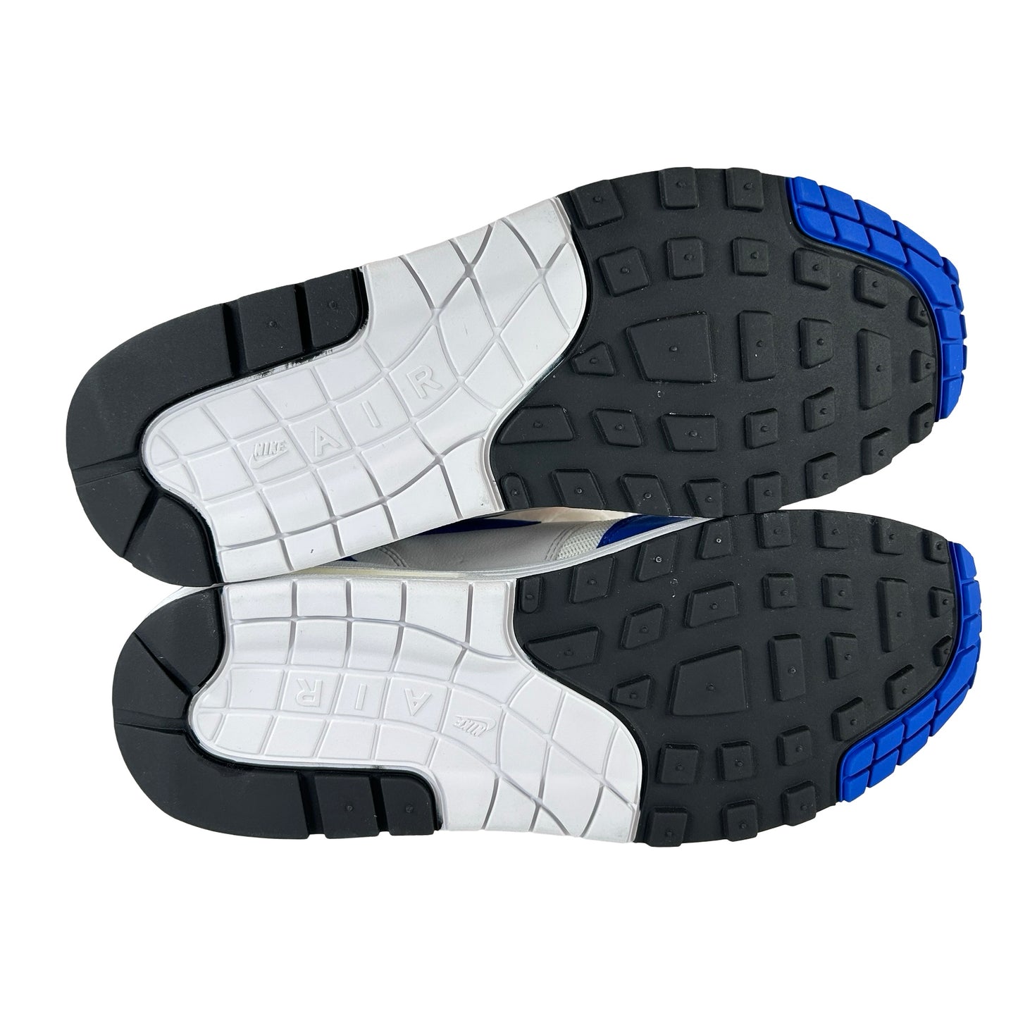 908375 102 Nike Air Max 1 Anniversary Royal (2017 Restock) [CONDITIONAL] - 9 M (Yellowing)