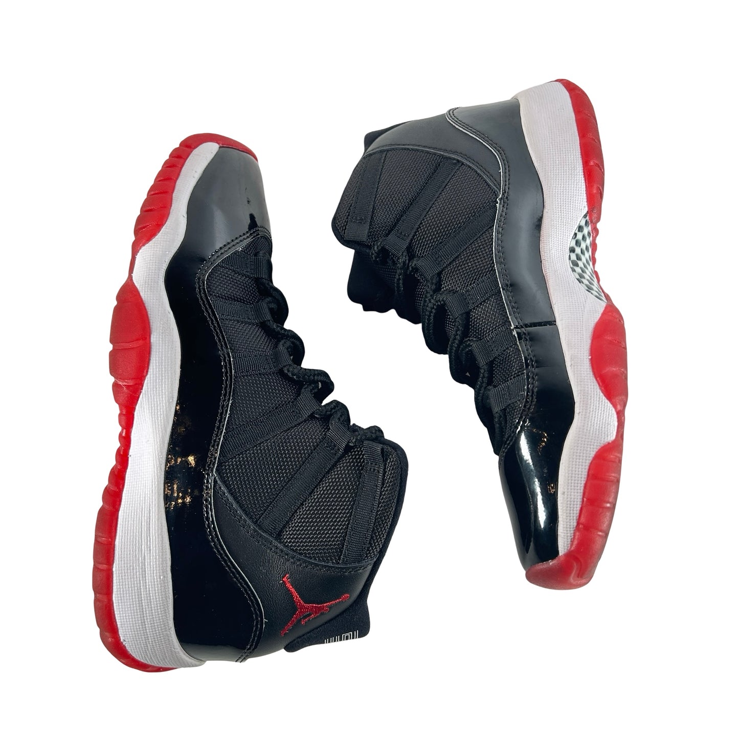 378038 061 Jordan 11 Retro Playoffs Bred (2019) (GS) [USED] - 5.5 Y (Used)