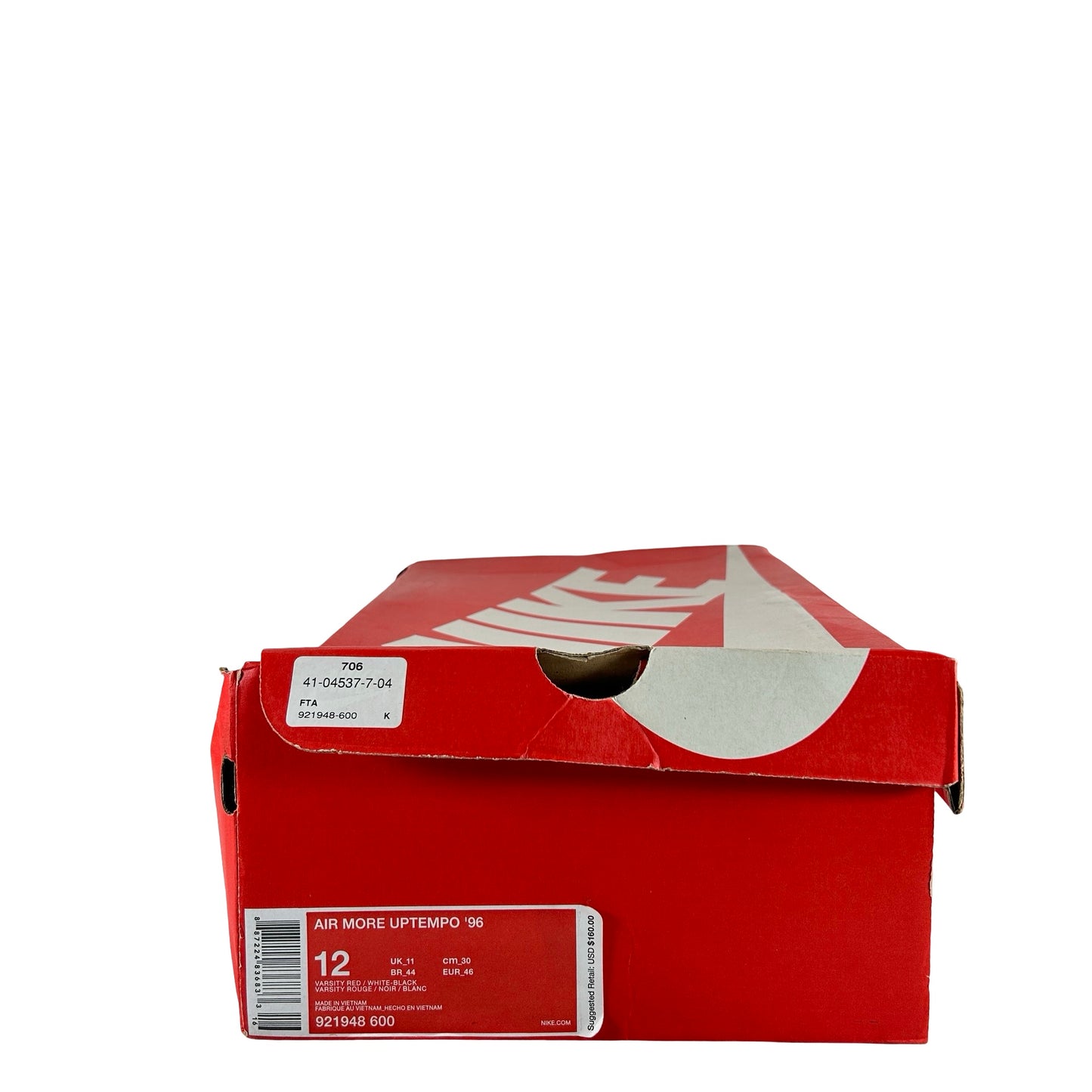 921948 600 Nike Air More Uptempo Bulls Hoops Pack [USED] - 12 M (Used)