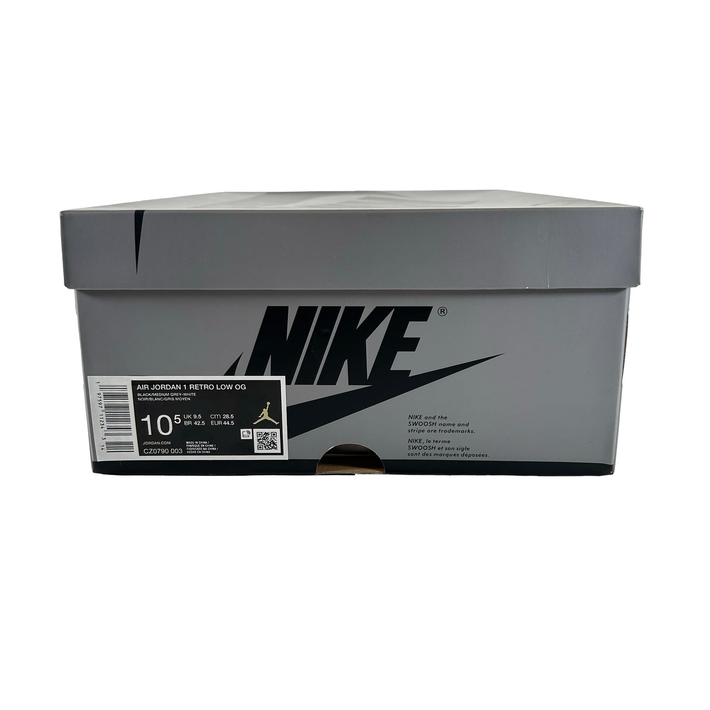 CZ0790 003 Jordan 1 Low OG Shadow (2024) [USED] - 10.5 M (Used)