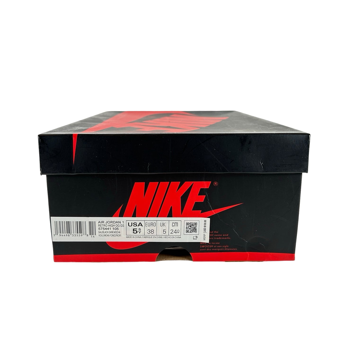 575441 105 Jordan 1 Mocha (GS) [USED] - 5.5 Y (Used)