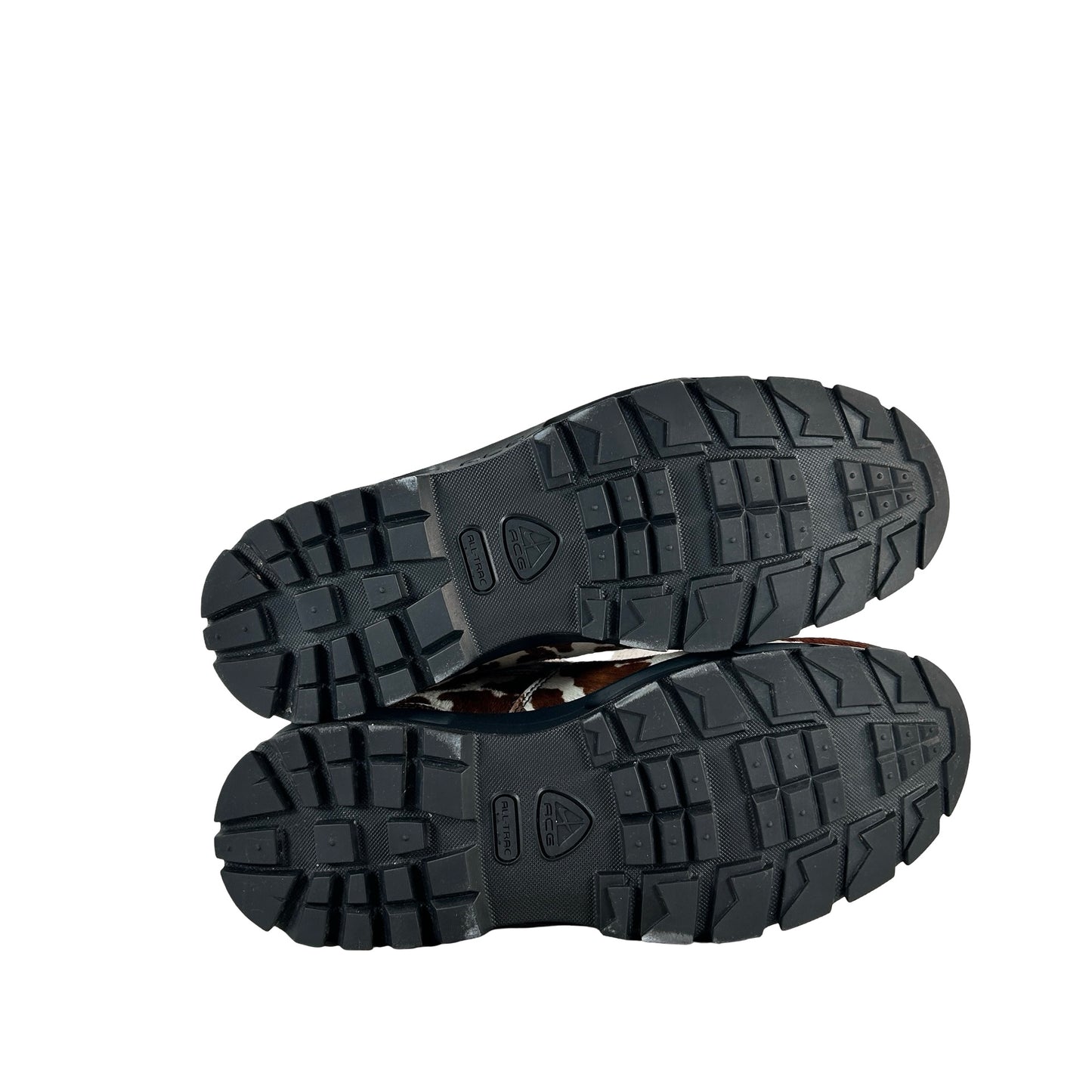 IO4635 100 Nike Air Max Goadome Sail Cacao Wow Cow Print Pony Hair [USED] - 11.5 M (Used)