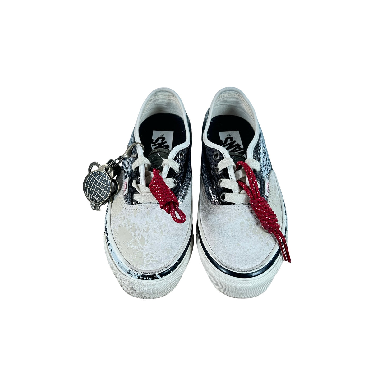 VN000DB8MCG Vans Premium Authentic La Habana Black White [USED] - 3.5 M (Used)