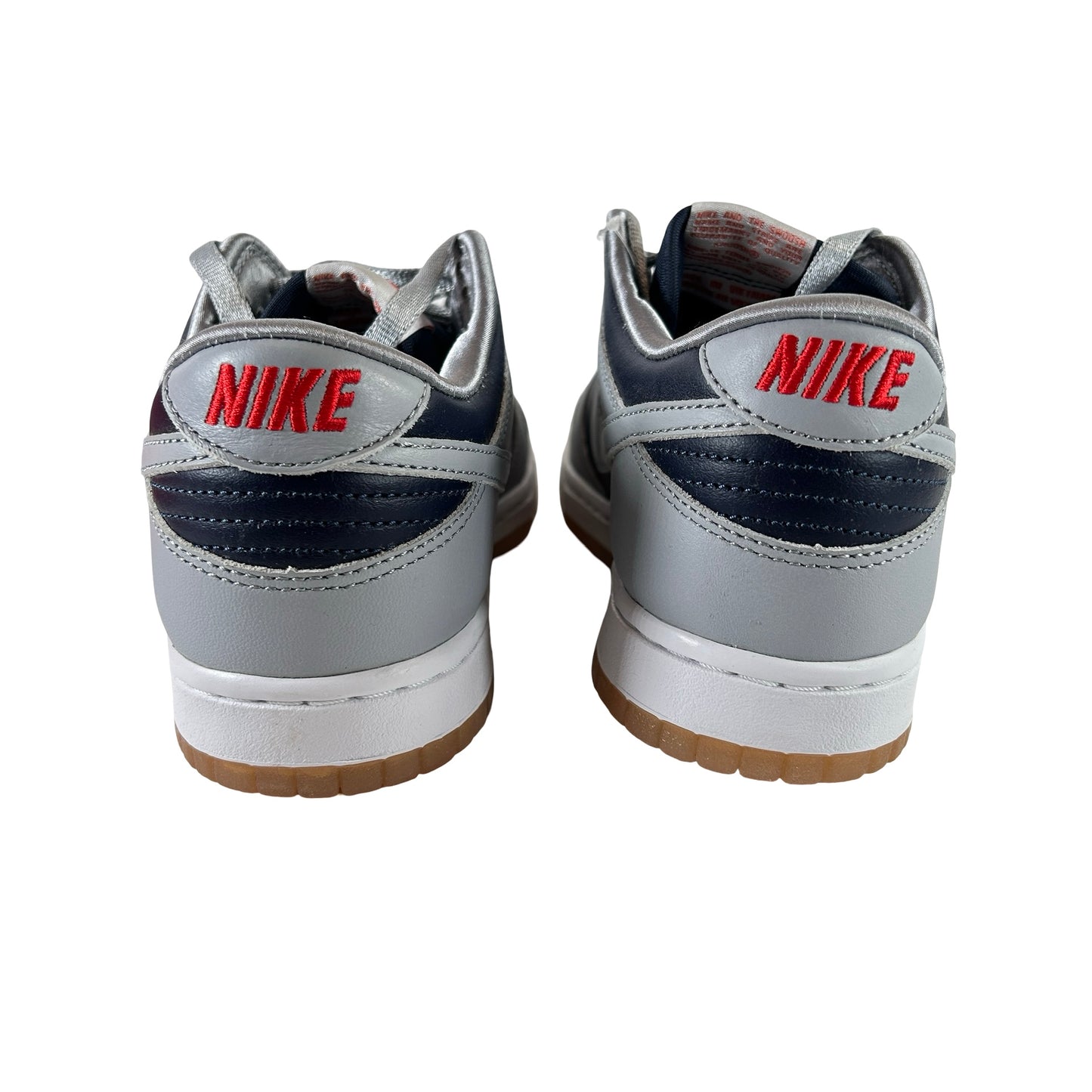 DD1768 400 Nike Dunk Low College Navy Grey (Women's) [CONDITIONAL] - 9.5 W (Yellowing Soles)