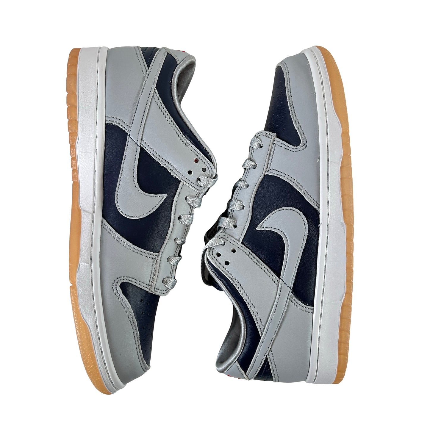 DD1768 400 Nike Dunk Low College Navy Grey (Women's) [CONDITIONAL] - 9.5 W (Yellowing Soles)