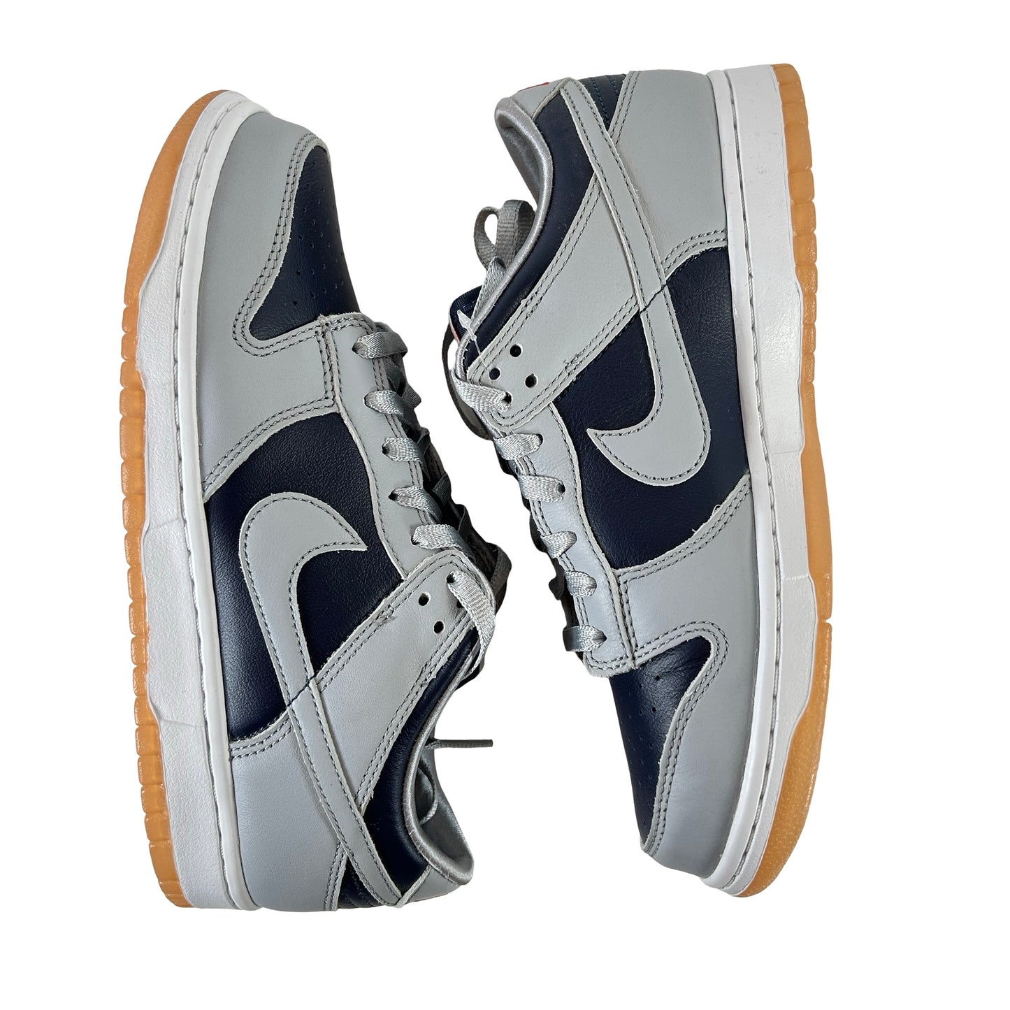 DD1768 400 Nike Dunk Low College Navy Grey (Women's) [CONDITIONAL] - 9.5 W (Yellowing Soles)