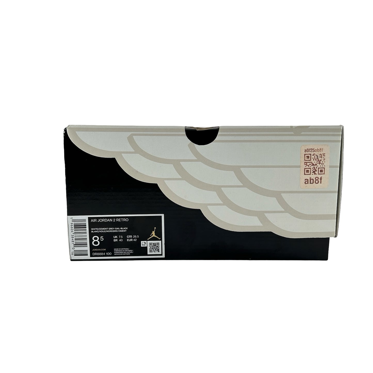 DR8884 100 Jordan 2 Retro Cement Grey [USED] - 8.5 M (Used)