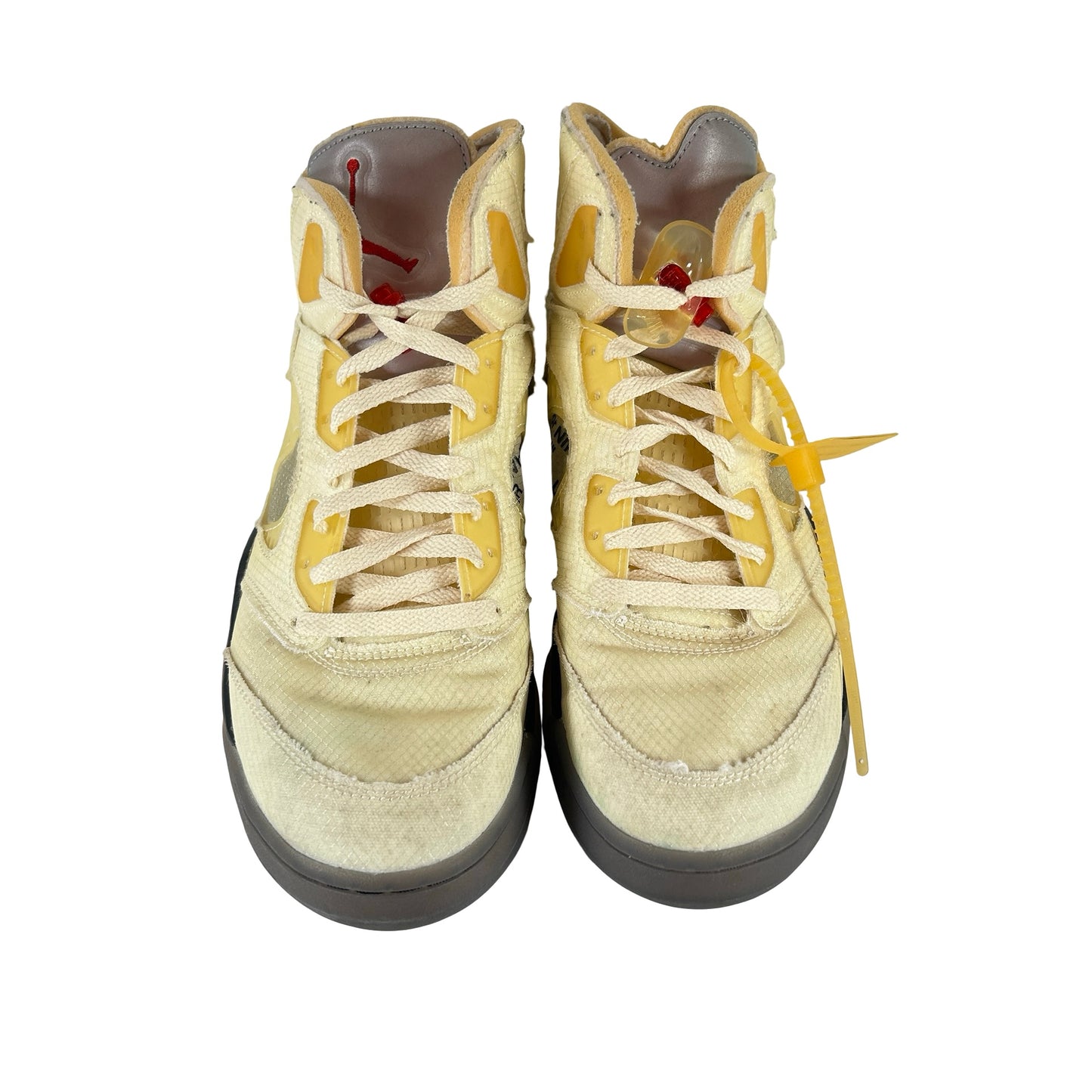 DH8565 100 Jordan 5 Off-White Sail [USED] - 12 M (Used2) (No Box2)