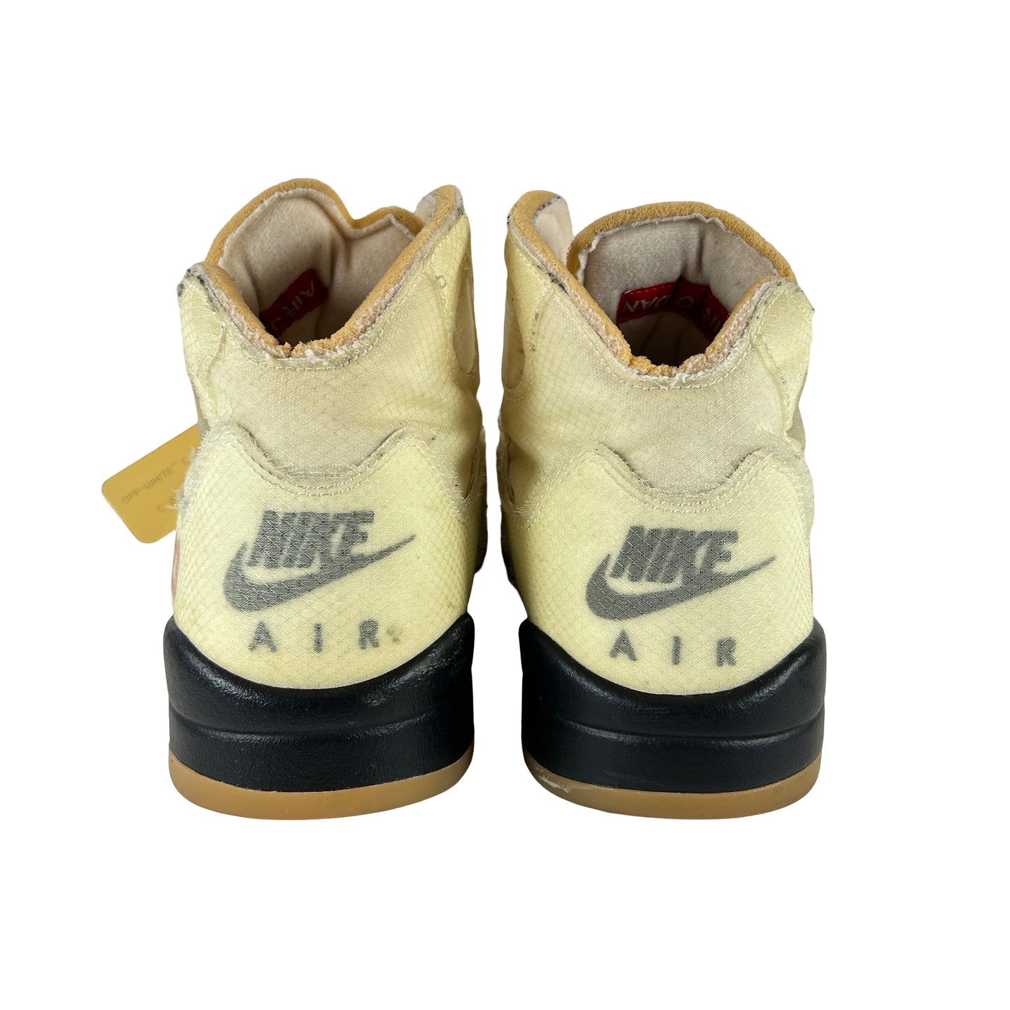 DH8565 100 Jordan 5 Off-White Sail [USED] - 12 M (Used2) (No Box2)