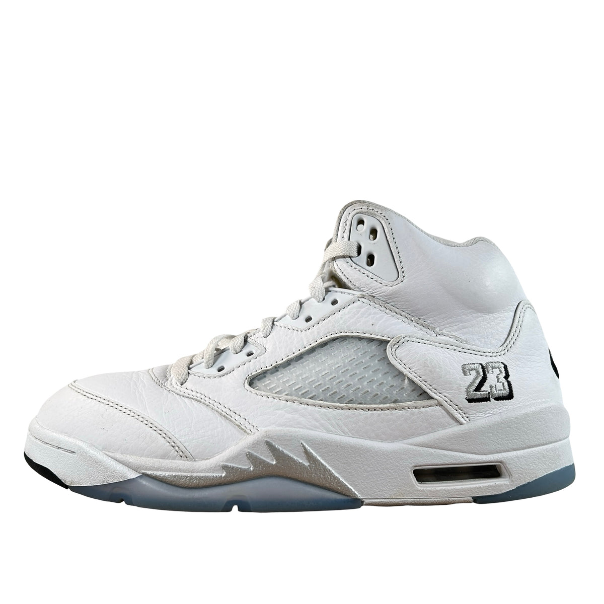HQ7978 103 Jordan 5 Retro White Metallic (2026) [USED] - 9 M (Used) (No Box)
