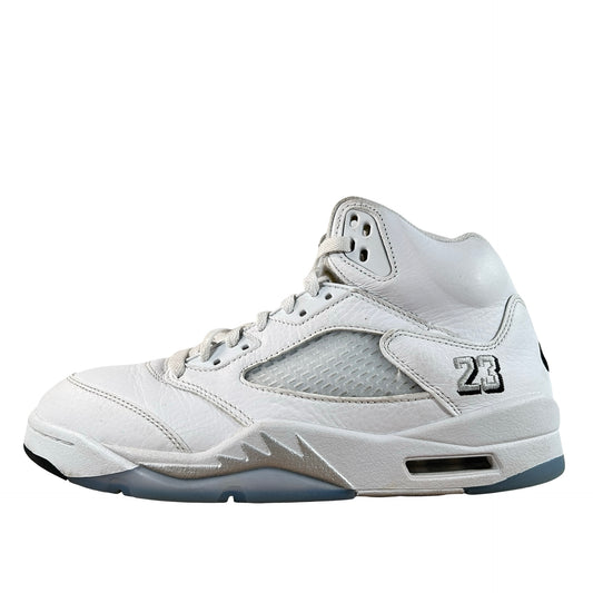 HQ7978 103 Jordan 5 Retro White Metallic (2026) [USED] - 9 M (Used) (No Box)