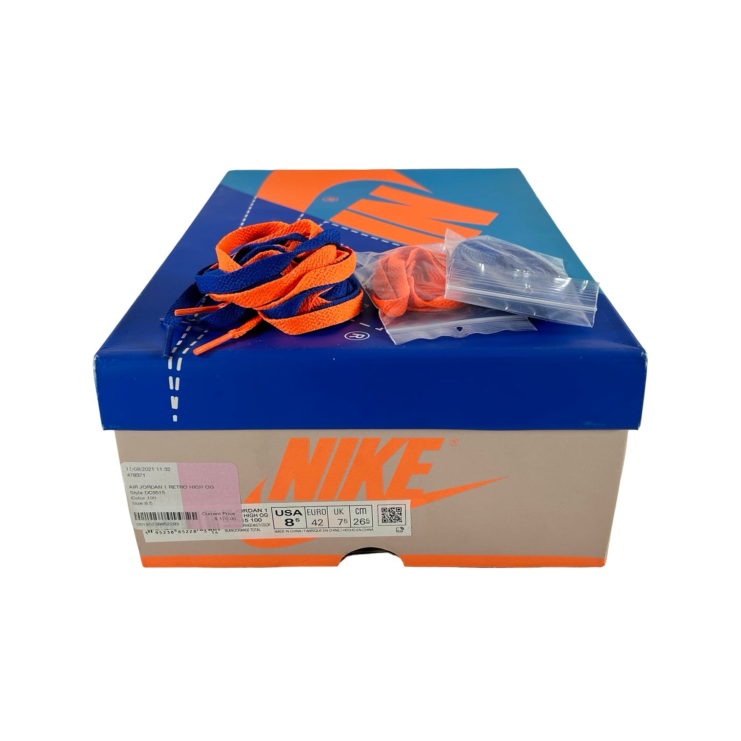 DC6515 100 Jordan 1 Retro High OG Prototype [USED] - 8.5 M (Used)