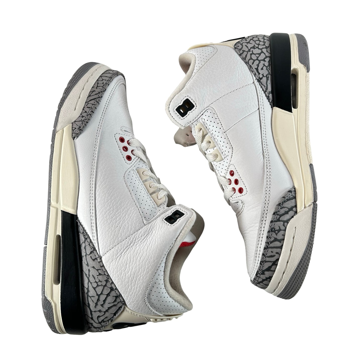 DM0967 100 Jordan 3 Retro White Cement Reimagined (GS) [USED] - 5.5 Y (Used4)