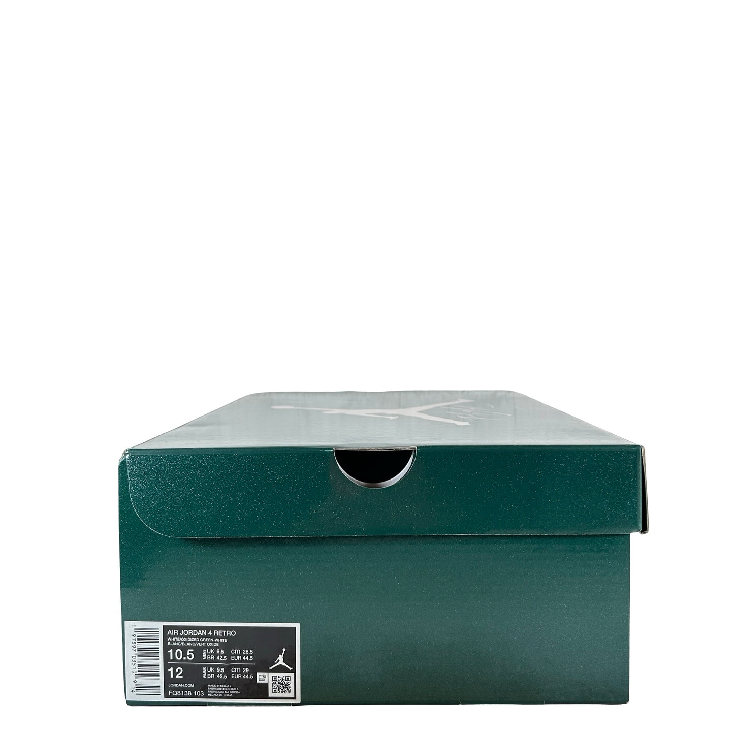FQ8138 103 Jordan 4 Retro Oxidized Green [USED] - 10.5 M (Used)