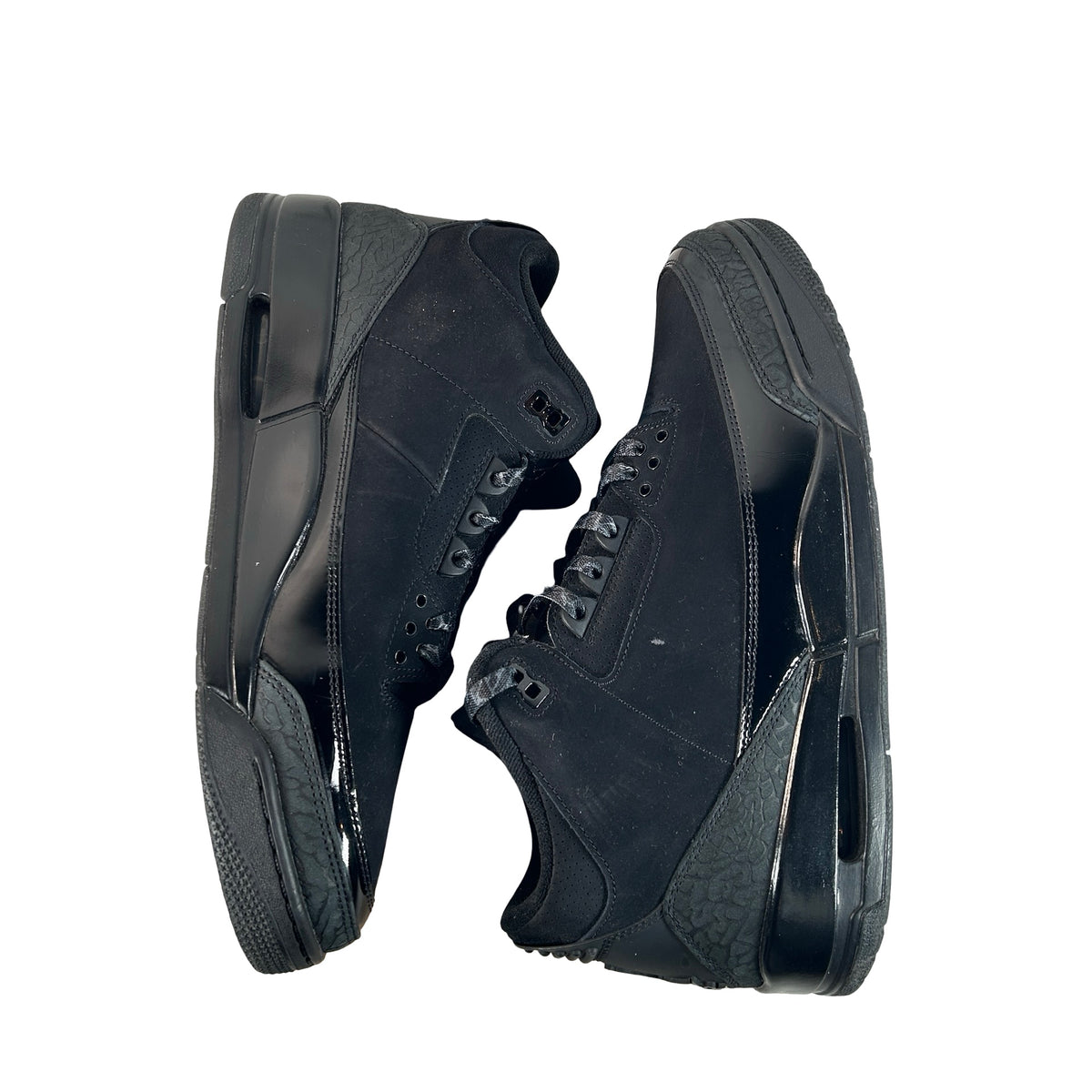 CT8532 001 Jordan 3 Retro Black Cat (2025) [USED] - 12 M (Used14)