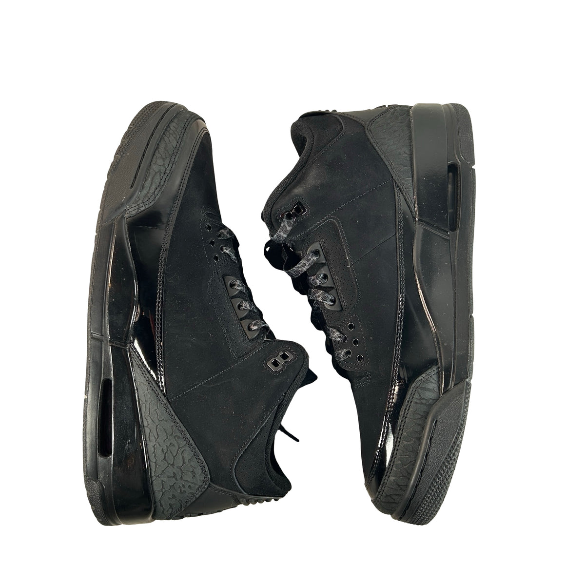 CT8532 001 Jordan 3 Retro Black Cat (2025) [USED] - 12 M (Used14)