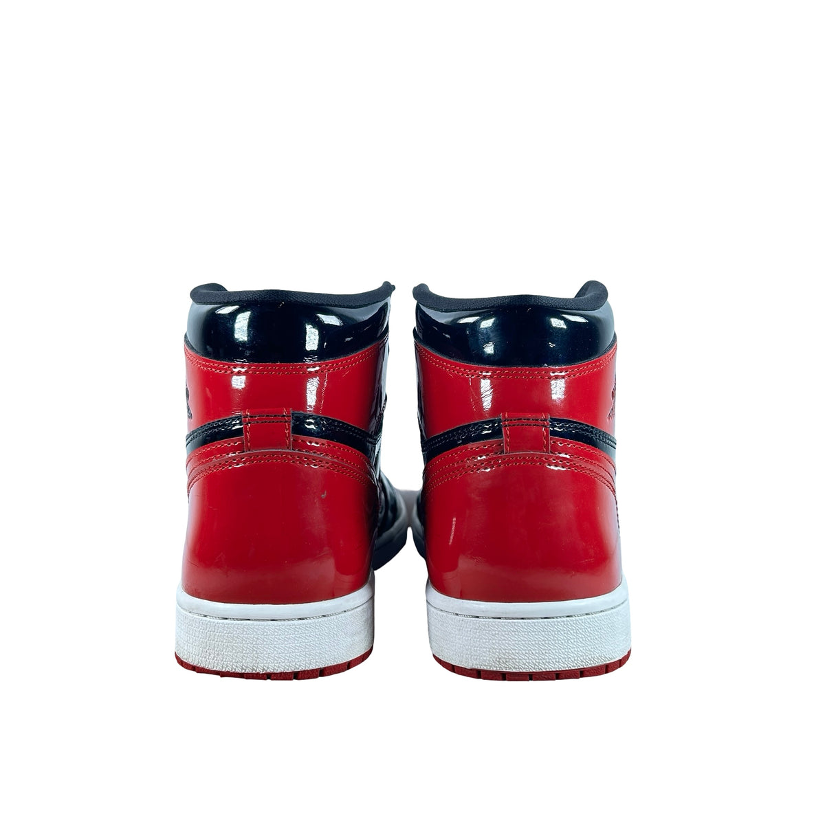 555088 063 Jordan 1 Retro High OG Patent Bred [USED] - 10 M (Used9)