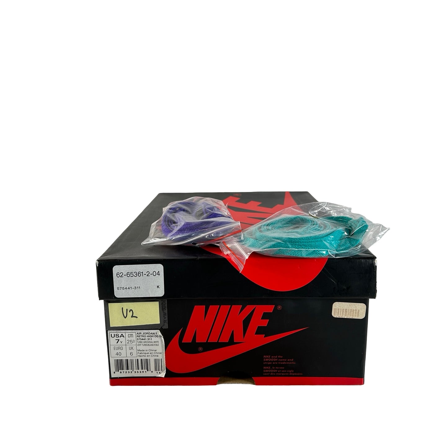 575441 311 Jordan 1 Retro High Turbo Green (GS) [USED] - 7 Y (Used2)