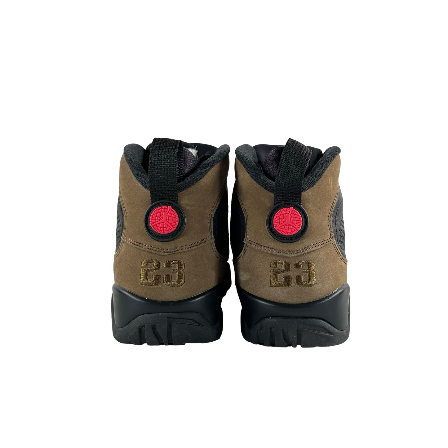 HV4794 030 Air Jordan 9 Retro Olive (2024) [USED] - 9.5 M (Used3) (No Box3)