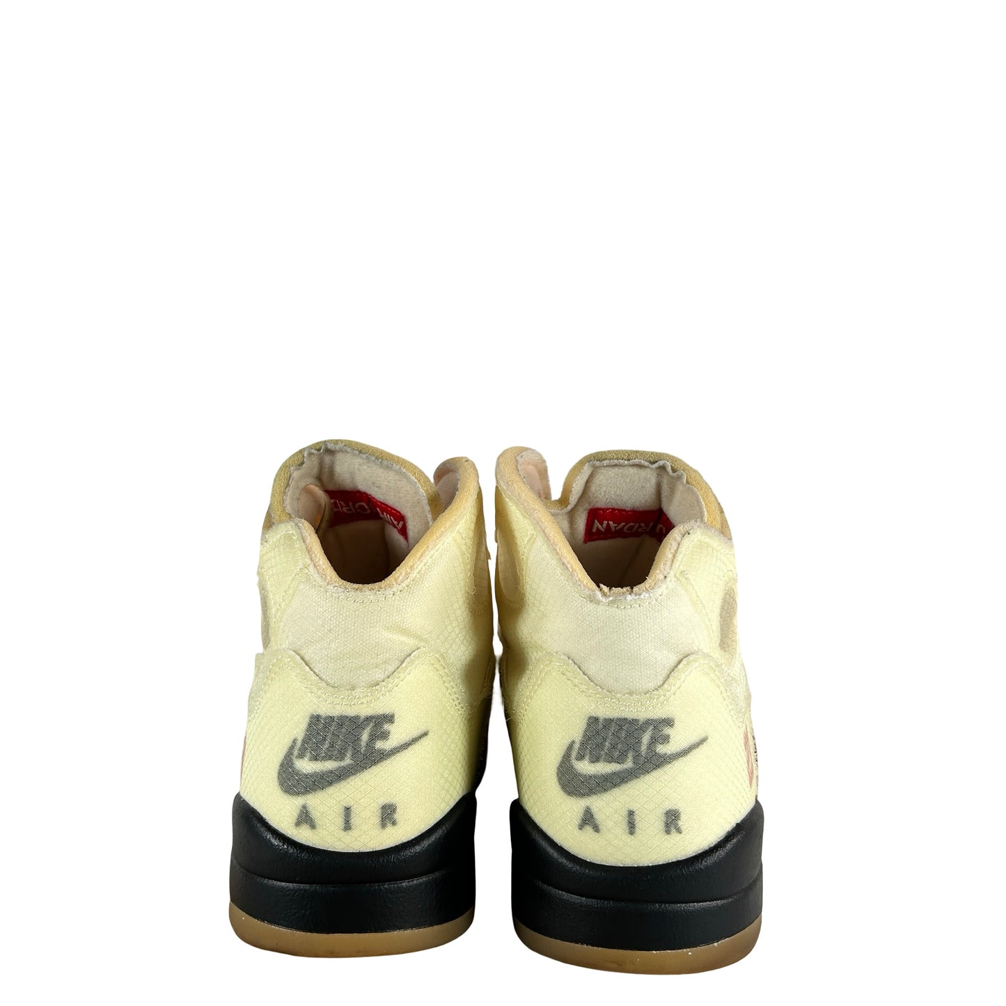DH8565 100 Jordan 5 Off-White Sail [USED] - 8 M (Used2) (No Box2)