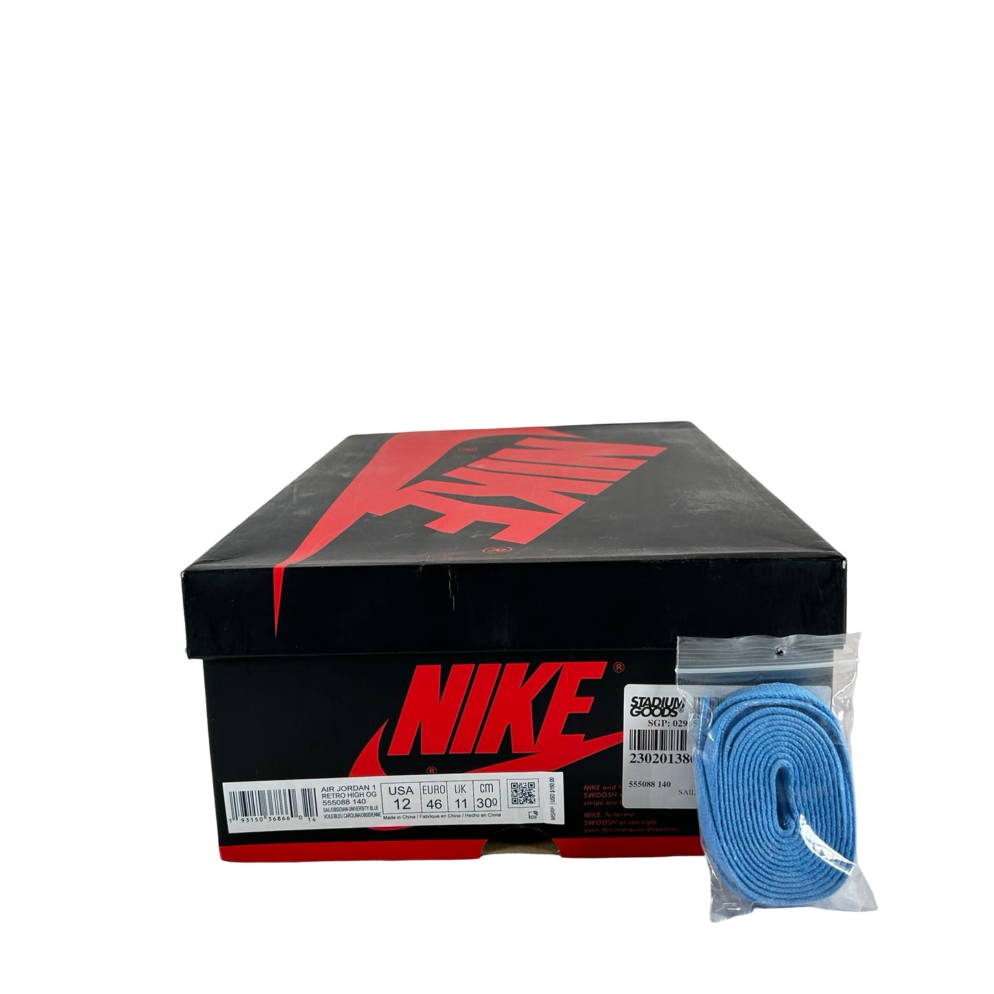 555088 140 Jordan 1 Obsidian UNC [USED] - 12 M (Used)