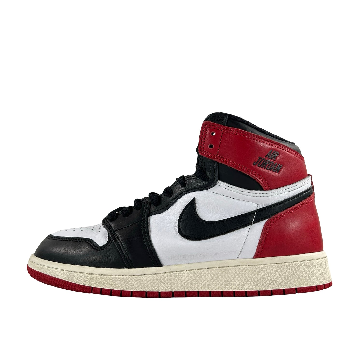 FD1437 106 Jordan 1 Retro High OG Black Toe Reimagined (GS) - 6.5 Y (Used) (No Box)