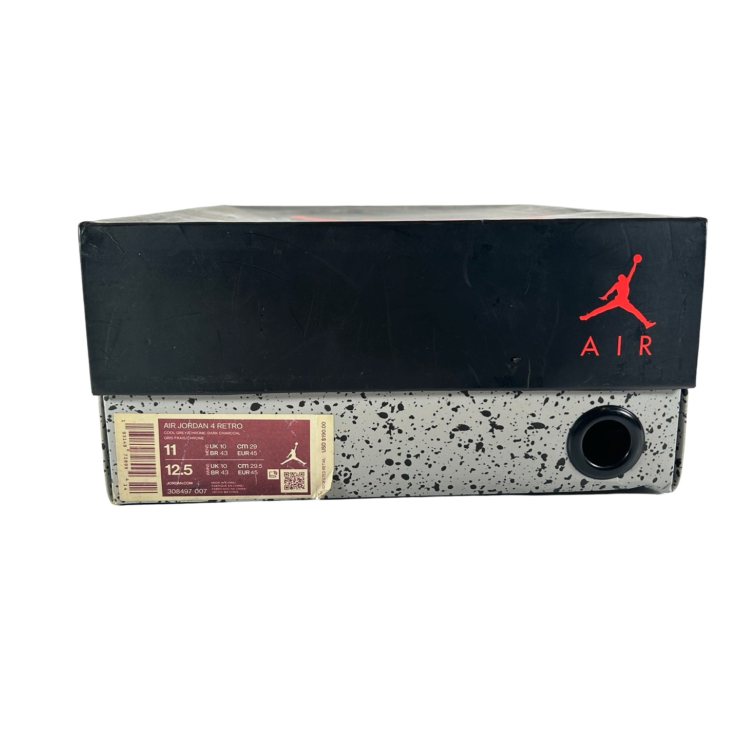 308497 007 Jordan 4 Retro Cool Grey (2019) [USED] - 11 M (Used4)
